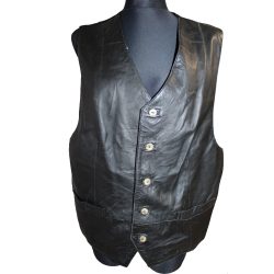 KAMIZELKA MOTOR SKÓRA MATERIAŁ BASIC rozm. L